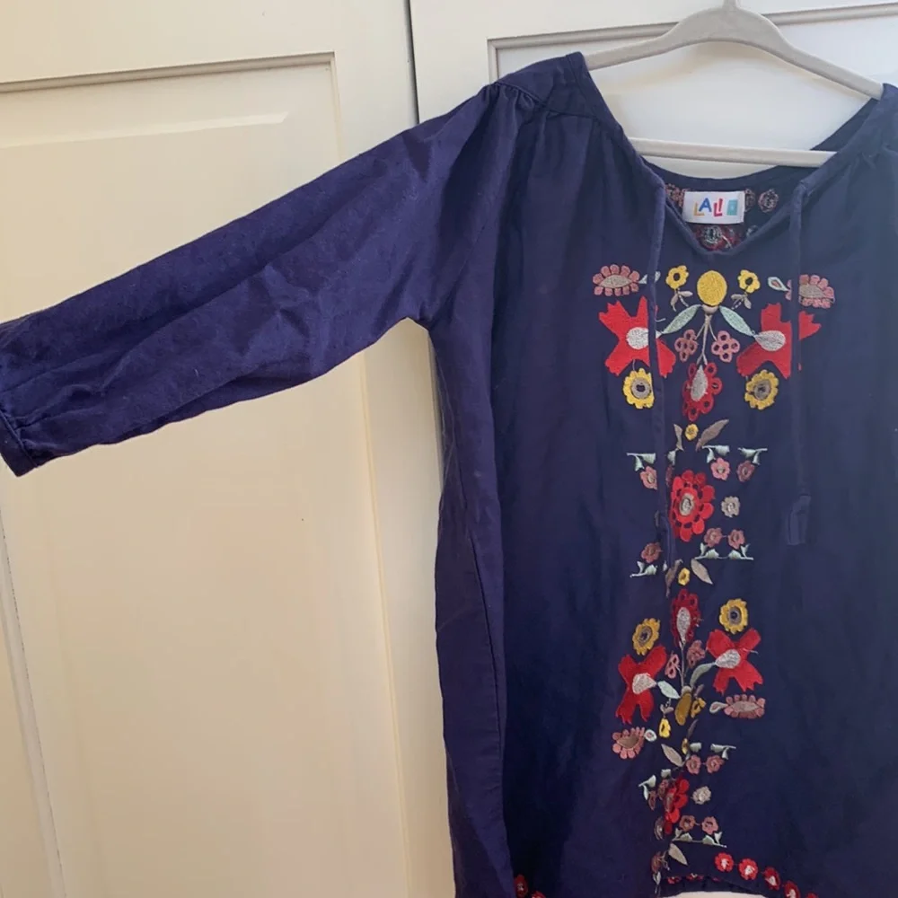 Lali floral tunic girl size 6 VGUC - Picture 5 of 6